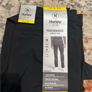 Hurley Black Stretch Trousers